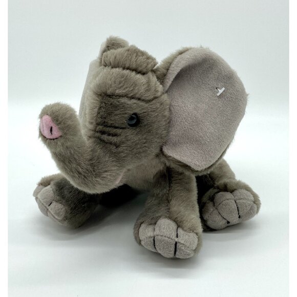 Wild Republic Elephant Soft Plush Stuffee Animal WWF Adoption 2017 Sweet Zoo - Picture 1 of 5